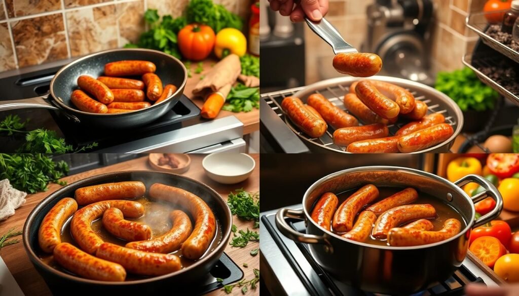 Beef Sausage Cooking Techniques