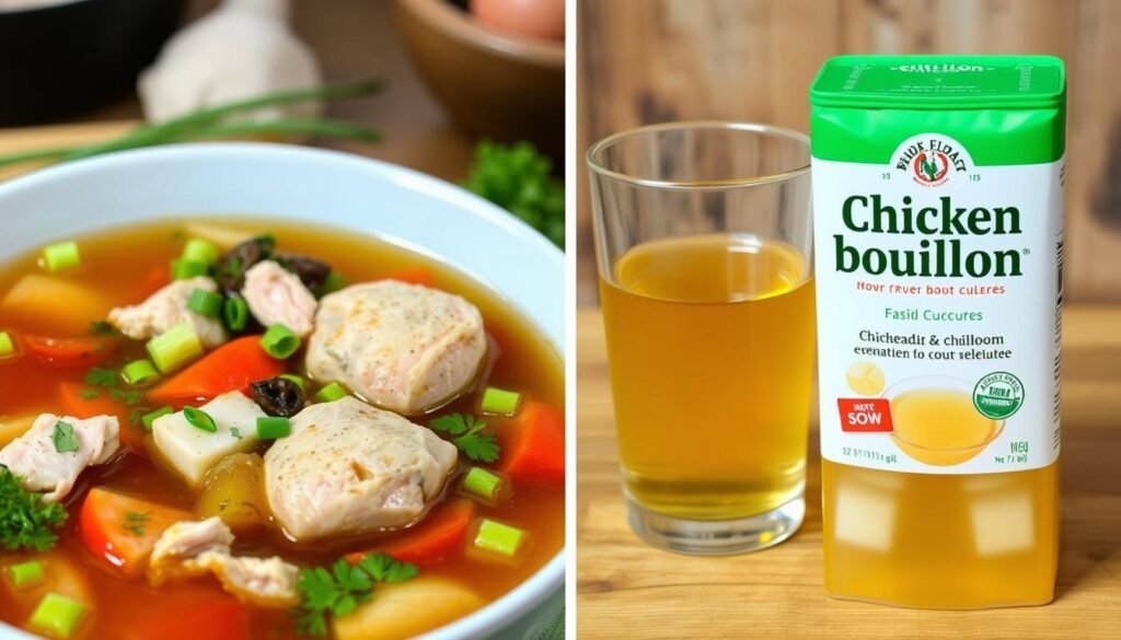 Chicken Bouillon vs Homemade Chicken Broth Comparison