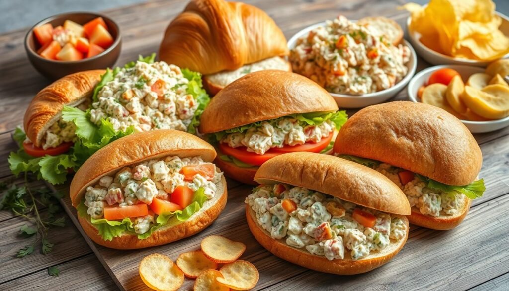 Chicken Salad Sandwich Varieties