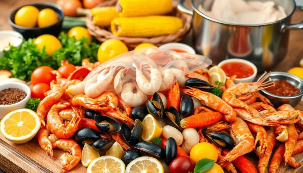 Seafood Boil Bag Preparation