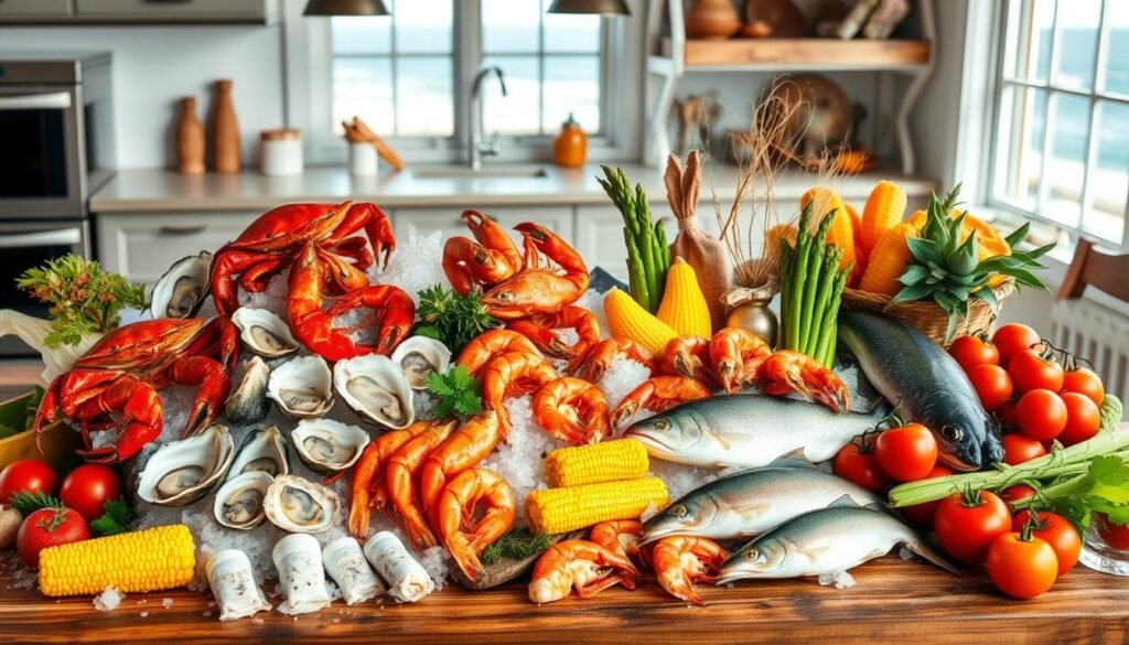 Seasonal Seafood Varieties