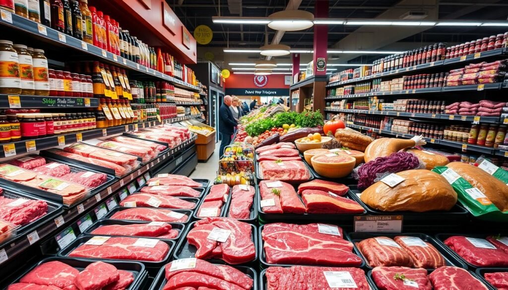 Western Beef Grocery Store Selection