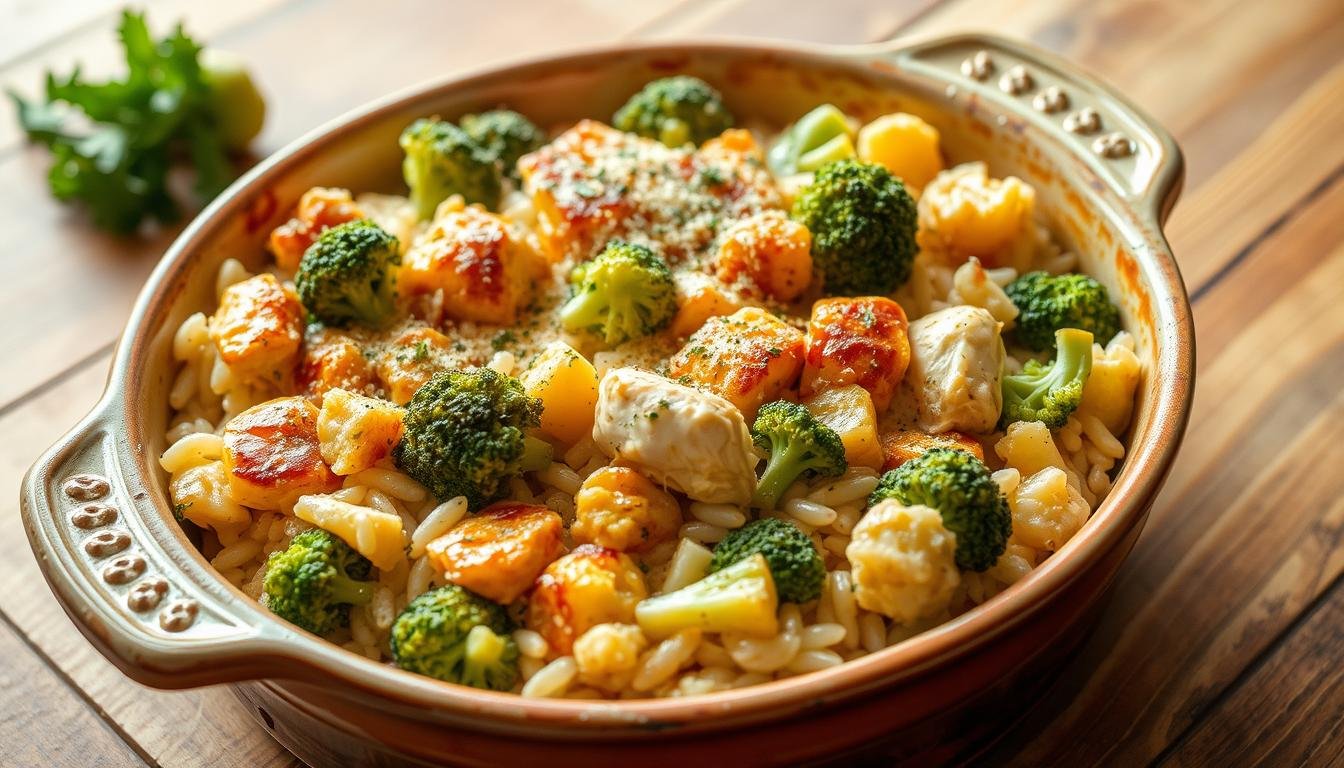 chicken broccoli rice casserole