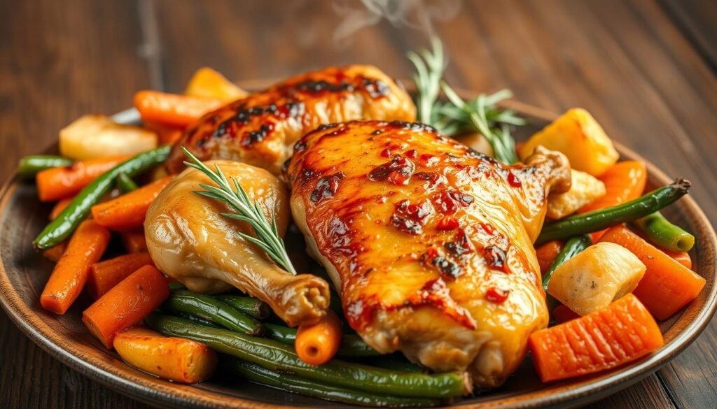 Braised Chicken with Vegetables