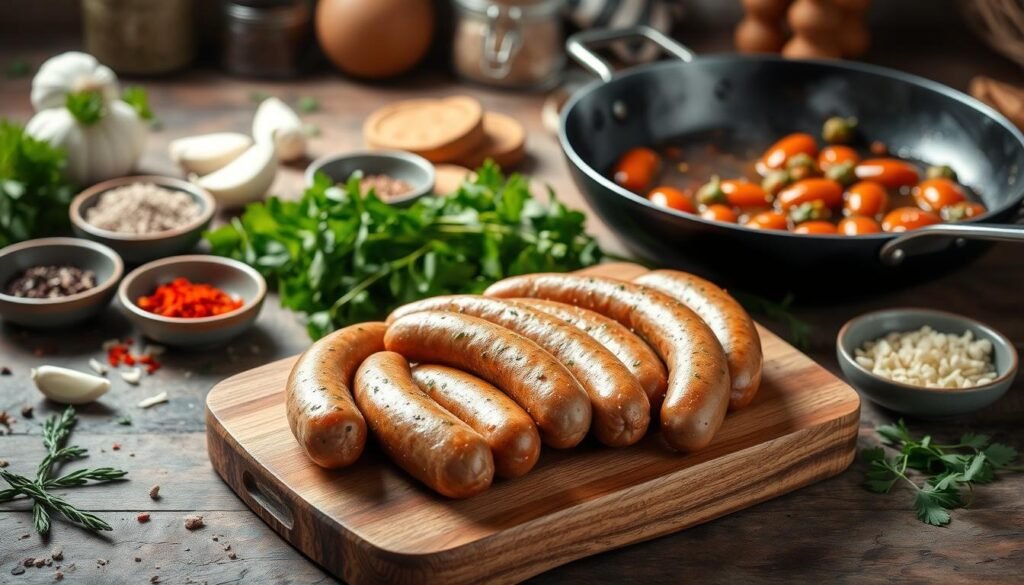 Homemade Hot Italian Turkey Sausage